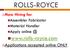 ROLLS-ROYCE.  Applications accepted online ONLY. Now Hiring for: Assembler Fabricator Material Handler Apply