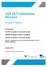VCE VET Community Services