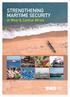 STRENGTHENING MARITIME SECURITY in West & Central Africa