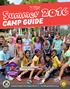 Summer camp guide. p. 5. New locations each week! Resident Registration begins March 19 foxvalleyparkdistrict.org