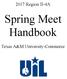 2017 Region II-4A. Spring Meet Handbook. Texas A&M University-Commerce