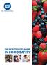 NSF INTERNATIONAL THE MOST TRUSTED NAME IN FOOD SAFETY