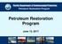 Petroleum Restoration Program