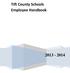 Tift County Schools Employee Handbook