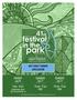 2018 Festival in the Park - Craft/Art Vendor Application