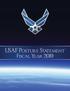 USAF Posture Statement Fiscal Year 2019