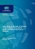 Case Study on the Role of Services Trade in Global Value Chains: Health and Medical Services in Malaysia