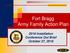 Fort Bragg Army Family Action Plan Installation Conference Out Brief October 27, 2016