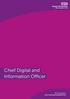 Chief Digital and Information