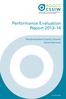 Performance Evaluation Report Pembrokeshire County Council Social Services