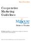 Cooperative Marketing Guidelines