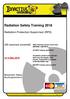 Radiation Safety Training 2018