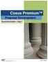 Development Coeus Premium. Proposal Development