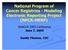 National Program of Cancer Registries - Modeling Electronic Reporting Project (NPCR-MERP)