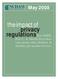 the impact of privacy regulations How EHDI,