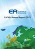 EA MLA Annual Report 2015