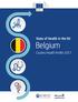 State of Health in the EU Belgium Country Health Profile 2017