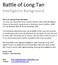 Battle of Long Tan Intelligence Background