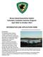 Bruny Island Quarantine Station Volunteer Caretaker Summer Program April 2015 to October 2015 INFORMATION AND APPLICATION FORM