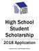 High School Student Scholarship