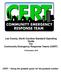 Lee County, North Carolina Standard Operating Guide For Community Emergency Response Teams (CERT)