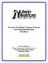 Forensic Psychology Training Program Post Doctoral Fellowship Brochure