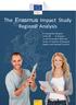 The Erasmus Impact Study Regional Analysis
