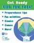 Get Ready KIDS FUN PACK! * Preparedness tips * Fun activities * Comics * Games * More!