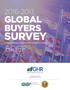 GLOBAL BUYERS SURVEY BRIEF. Published in 2017 in partnership with the
