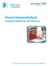 Home Haemodialysis Common Questions and Answers