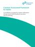 Common Assessment Framework for Adults