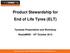 Product Stewardship for End of Life Tyres (ELT)