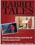 TALES. 18th Operation Holiday Spirit kicks off Christmas season early. Acquire, Assess, Exploit: NASIC's history // Safety Message