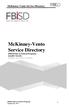 McKinney-Vento Service Directory