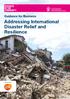 Guidance for Business Addressing International Disaster Relief and Resilience