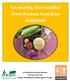Eat Healthy, Give Healthy! Fresh Produce Food Drive Guidebook