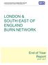 London and South East of England Burn Network An operational delivery network for specialised burns LONDON & SOUTH EAST OF ENGLAND BURN NETWORK