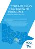 STREAMLINING FOR GROWTH PROGRAM 2016/17 FUNDING REPORT