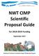 NWT CIMP Scientific Proposal Guide