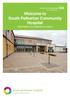 Welcome to South Petherton Community Hospital Information for patients & visitors