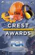 2017 CREST AWARDS for 2016 Performance CREST. Contractors Recognizing Excellence in Safety Training AWARDS.