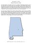 December 14, 1819 Alabama Becomes a State