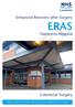 Enhanced Recovery after Surgery ERAS DRAFT. Hairmyres Hospital. Colorectal Surgery. Please bring this booklet with you for your admission to hospital