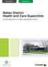 Ballan District Health and Care Superclinic. Connecting you to a more sustainable future