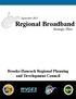 September Regional Broadband. Strategic Plan. Brooke-Hancock Regional Planning and Development Council
