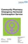 Community Pharmacy Emergency Hormonal Contraception Service