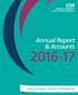 Annual Report & Accounts Inspiring Better Health and Wellbeing