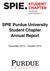 SPIE Purdue University Student Chapter Annual Report