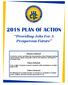 2018 PLAN OF ACTION. Providing Jobs For A Prosperous Future. Mission Statement