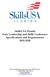SkillsUSA Florida State Leadership and Skills Conference Specifications and Requirements